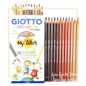 Lyra Giotto Stilnovo Skin Tone Colouring Pencils 12 Pensil Warna Kulit Skintone Myarts