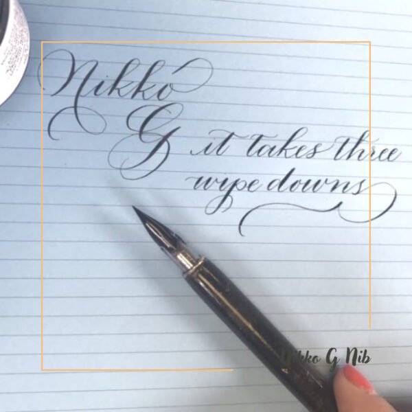 Nikko G Nib SATUAN Comic Pen Mata Pena Kaligrafi Dip Pen Calligraphy Nibs Myarts