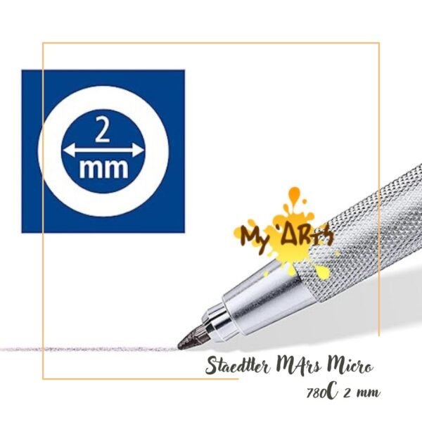 Staedtler Mars Technico Leadholder 2.0mm 780c Drafting Mechanical Pencil 2 mm Pensil Mekanik Sketsa Myarts