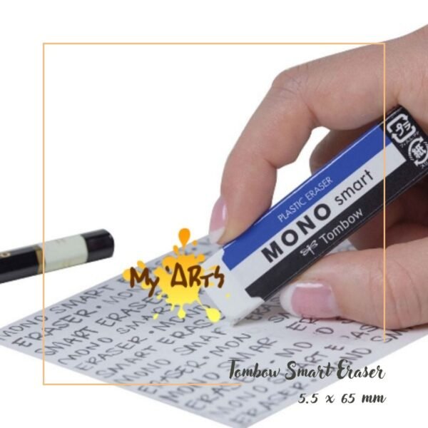 Tombow Mono Smart Eraser 5.5 x 65 mm Penghapus Pensil Gambar Detail Myarts